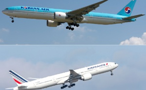 Korean Air et Air France : reprise du code share fin octobre