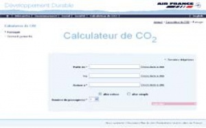 Air France met en ligne son calculateur d'émissions de CO2 Air France met en ligne son calculateur d'émissions de CO2