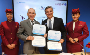 Qatar Airways finalise une commande de 50 avions B777-9X