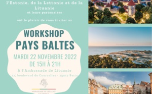 Workshop "Pays Baltes" le 22 novembre 2022 à Paris
