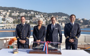 Ponant : le navire Jacques-Cartier béni lors d’une escale à Nice