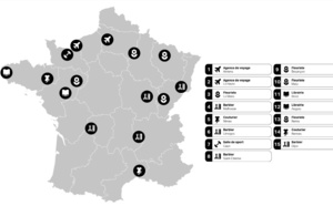 Dans quelles villes y a-t-il un déficit d'agences de voyages ?