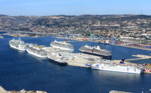 Marseille : 7 navires et 15 000 croisièristes lundi 22 septembre 2014 !