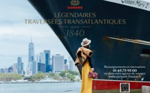 Les croisières Cunard s'affichent dans le métro parisien