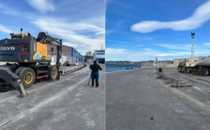 Croisières : les travaux pour le branchement à quai ont débuté à Marseille