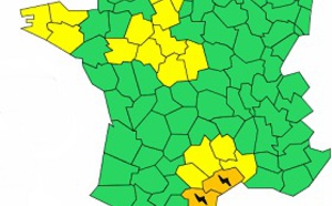 Orages : l'Aude, l'Hérault et les Pyrénées-Orientales en vigilance orange