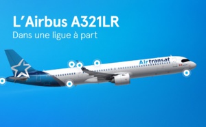 Actuellement 12 A321LR sont dans la flotte et dans l’année qui vient il est prévu d’en ajouter 7 avec des livraisons qui débuteraient en juin. - Photo Air Transat capture écran