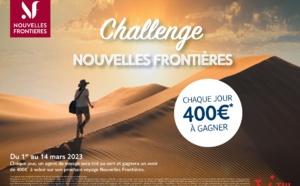 TUI France lance un challenge de ventes Nouvelles Frontières