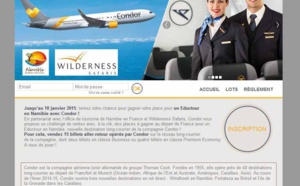 Condor fait gagner des places à un éductour en Namibie