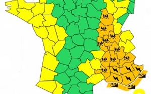 Pluies et orages : 15 départements en vigilance orange mardi 4 novembre 2014