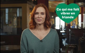 Audrey Fleurot, visage du Tourisme Irlandais pour sa nouvelle campagne de communication