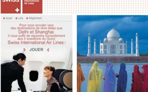 Swiss : gagner un billet pour Shanghai ou Delhi