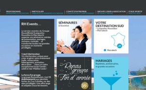 Roussillhôtel lance un site Internet pour les événements d'entreprise et de particuliers