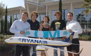Ryanair et l'OM signent un partenariat publicitaire