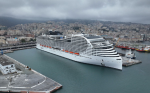 MSC World Europa est arrivé à Marseille pour sa saison estivale !