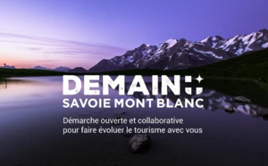 Agence Savoie Mont-Blanc : Michaël Ruysschaert déclenche une mini-avalanche