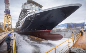 Cunard a célébré la mise à flot du Queen Anne