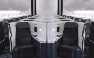 Air France dévoile une version évoluée de son siège business
