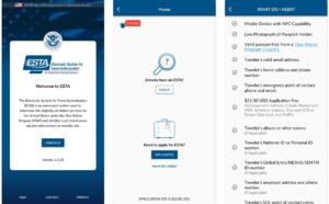 L'ESTA pour les États-Unis disponible en application mobile