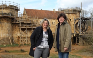 Les bâtisseurs de Guédelon ouvrent un nouveau chantier