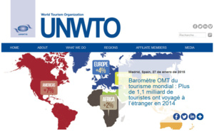 OMT : +4,7% de touristes internationaux en 2014 !
