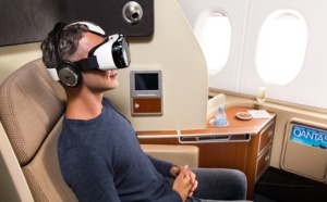 Qantas teste les casques de réalité virtuelle à bord de ses A380