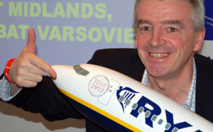 Ryanair relève ses prévisions de bénéfice net pour l'exercice 2014/2015