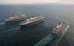 La flotte Cunard équipée pour le branchement à quai