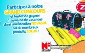 Novasol lance un jeu-concours avec une marque d'accessoires pour animaux