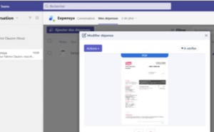 Expensya intègre Microsoft Teams