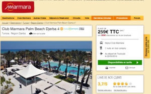 Tunisie : Marmara et Thomas Cook annulent leurs excursions