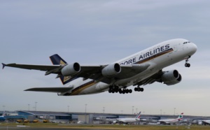 L’A380 de Singapore Airlines vient saluer Paris avec ses nouvelles cabines
