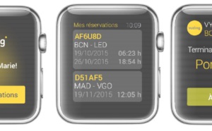 Apple Watch : Vueling lancera une application gratuite dès le 24 avril 2015