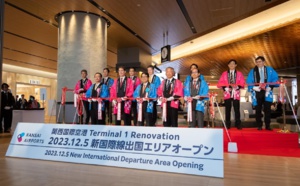 L’aéroport du Kansai inaugure son terminal totalement rénové
