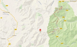 L'A320 de Germanwings s'est écrasé dans le Massif des 3 évêchés dans les Alpes-de-Haute-Provence - DR : Google Maps