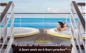Costa Croisières : nouvelle campagne TV avec un spot de 20 secondes Costa Croisières : nouvelle campagne TV avec un spot de 20 secondes