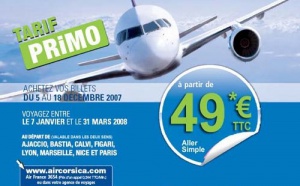 Corse : CCM et Air France lancent les tarifs Primo