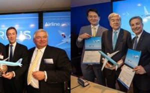 Salon du Bourget : Korean Air commande 102 avions pour 10,7 milliards €
