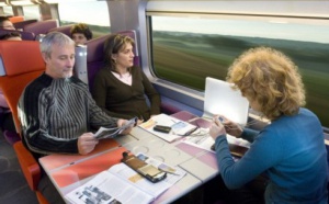 Gagnez du temps sur le temps : l'Internet à grande vitesse dans le TGV Est !