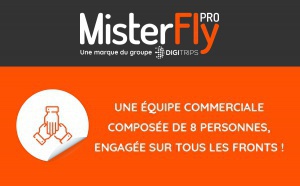 MisterFly : Une équipe commerciale engagée sur tous les fronts