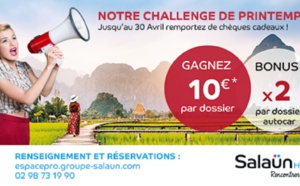 Salaün Holidays lance un challenge de ventes jusqu’au 30 avril