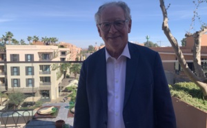 Le Forum du SETO  aura lieu à Rabat au Maroc. Ici René-Marc Chikli à Marrakech deux mois après le séisme qui a frappé le pays en septembre ©David Savary