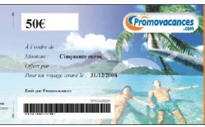 Promovacances : chèques cadeaux pour les fêtes