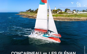 Iles de Glénan : Sailcoop va inaugurer sa navette maritime à la voile en juin