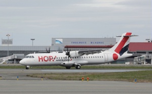 HOP! positionne son 2ème ATR 72-600 entre Lorient et Paris