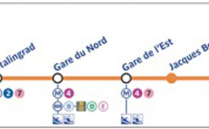 Paris : la ligne 5 du métro fermée du 18 au 20 juillet 2015