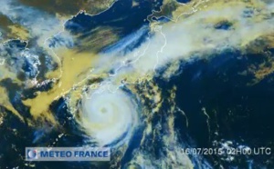 Japon : le typhon Nangka touché l'île de Honshu