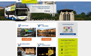 Lyon Open Tour : un train touristique dans le quartier de la Croix Rousse