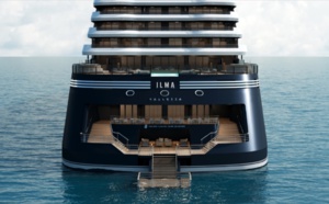 L’Ilma (Ritz-Carlton) a été livré par les Chantiers de l’Atlantique