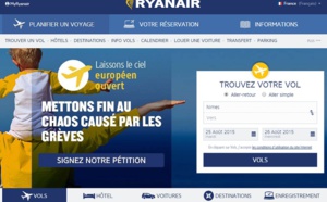 Ryanair : nouveau service de location de voitures dès le 1er septembre 2015